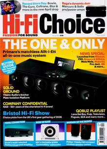 Hi Fi Choice Magazine APR 26 Order Online
