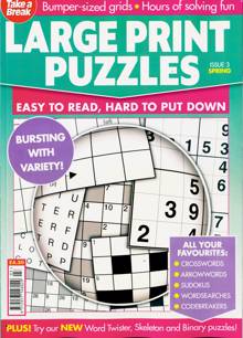 Tab Big Bett Large Print Puzz Magazine NO 3 Order Online