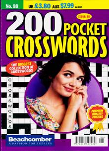 200 Pocket Crosswords Magazine Issue NO 98 