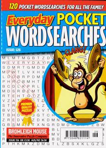 Everyday Pocket Wordsearch Magazine Issue NO 126 