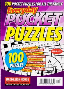 Everyday Pocket Puzzle Magazine Issue NO 175