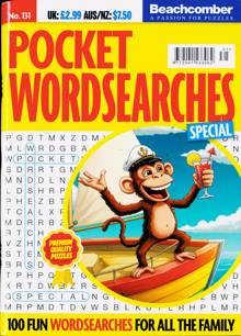 Pocket Wordsearch Special Magazine Issue NO 131 
