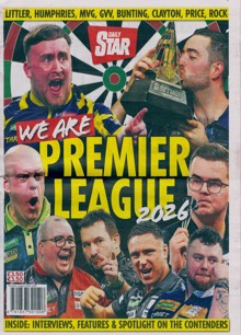 Premier League Darts Magazine ONE SHOT Order Online