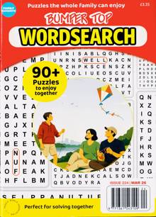 Bumper Top Wordsearch Magazine Issue NO 224