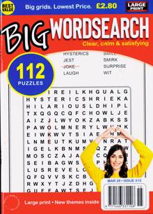 Big Wordsearch Magazine Issue NO 315