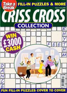 Take A Break Crisscross Collection Magazine Issue NO 3