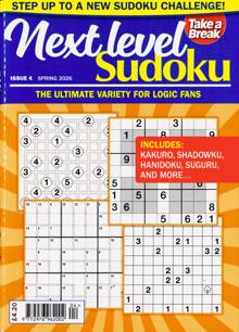 Tab Next Level Sudoku Magazine Issue NO 4