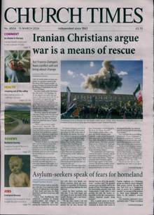 Church Times Magazine 13/03/2026 Order Online