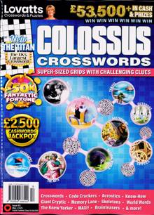 Lovatts Colossus Crossword Magazine Issue NO 413