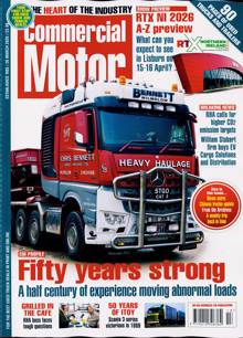 Commercial Motor Magazine 26/03/2026 Order Online