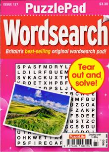 Puzzlelife Ppad Wordsearch Magazine NO 127 Order Online