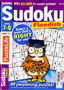 Puzzlelife Sudoku L7&8 Magazine Issue NO 117