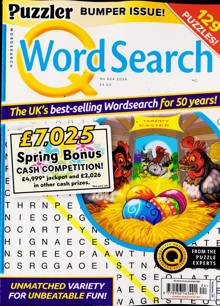 Puzzler Q Wordsearch Magazine Issue NO 624 