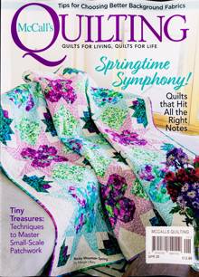 Mccalls Quilting Magazine Issue SPRING