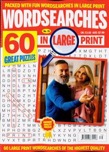 Wordsearches In Large Print Magazine Issue NO 79