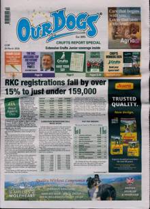 Our Dogs Magazine 20/03/2026 Order Online