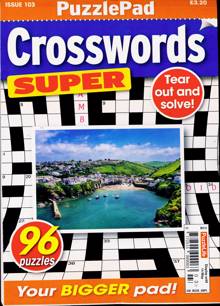 Puzzlelife Crossword Super Magazine Issue NO 103