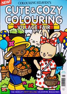 Colouring Heaven Cute Cozy Magazine Issue VILLAGEFAI