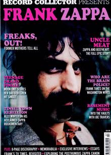 Record Collector Presents Magazine FRANKZAPPA Order Online