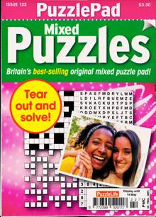 Puzzlelife Ppad Puzzles Magazine NO 122 Order Online