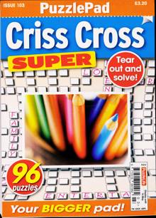Puzzlelife Criss Cross Super Magazine Issue NO 103 