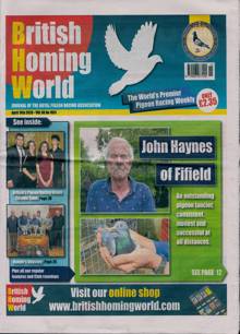 British Homing World Magazine Issue NO 7831