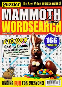 Puzz Mammoth Fam Wordsearch Magazine NO 140 Order Online