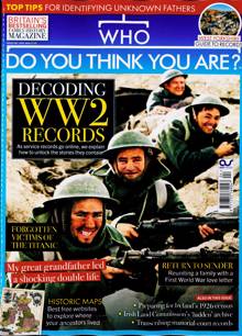 Who Do You Think You Are Magazine APR 26 Order Online