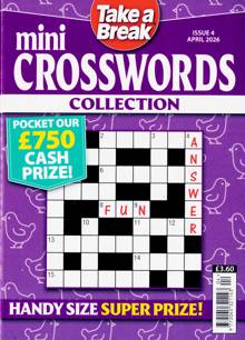 Tab Mini Crossword Coll Magazine Issue NO 4