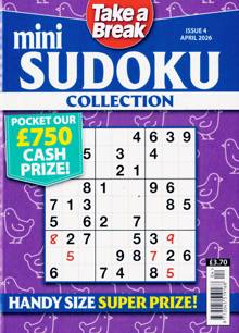 Tab Mini Sudoku Collection Magazine Issue NO 4