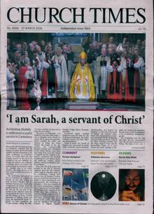 Church Times Magazine 27/03/2026 Order Online