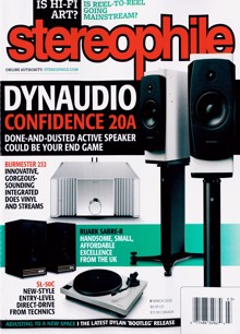 Stereophile Magazine MAR 26 Order Online
