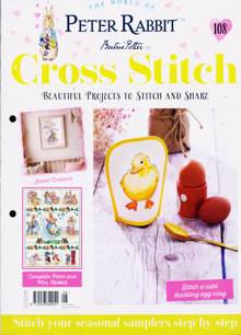 Peter Rabbit Cross Stitch Magazine Issue PART108