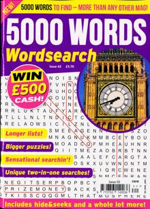 5000 Words Magazine Issue NO 62 