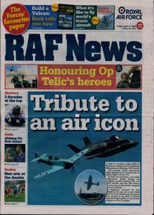 Raf News Magazine Issue NO 1630 