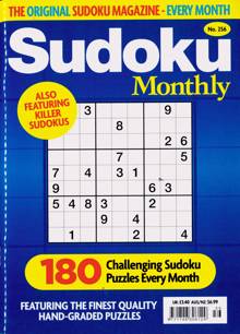 Sudoku Monthly Magazine Issue NO 256