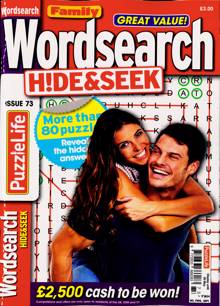 Family Wordsearch Hide Seek Magazine Issue NO 73 