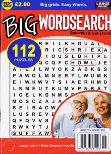 Big Wordsearch Magazine Issue NO 316