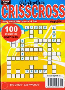 Yet Another Criss Cross Mag Magazine NO 48 Order Online