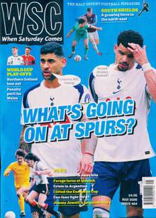 When Saturday Comes Magazine MAY 26 Order Online