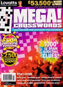 Lovatts Mega Crosswords Magazine Issue NO 103
