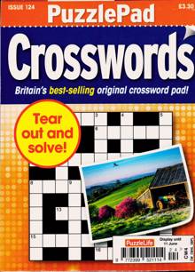 Puzzlelife Ppad Crossword Magazine Issue NO 124