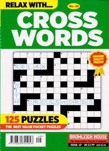 Relax With Crosswords Magazine NO 49 Order Online