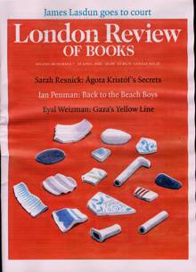 London Review Of Books Magazine Issue VOL48/7