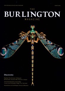 The Burlington Magazine MAR 26 Order Online