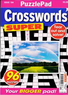 Puzzlelife Crossword Super Magazine Issue NO 104