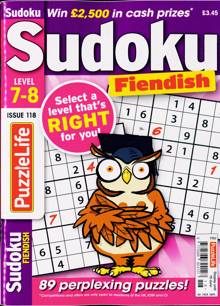 Puzzlelife Sudoku L7&8 Magazine Issue NO 118