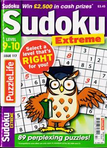 Puzzlelife Sudoku L9&10 Magazine Issue NO 117