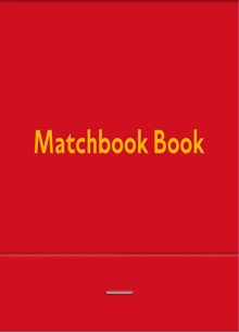 Matchbook Book Magazine Issue Matchbook 