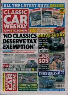 Classic Car Weekly Magazine 22/04/2026 Order Online
